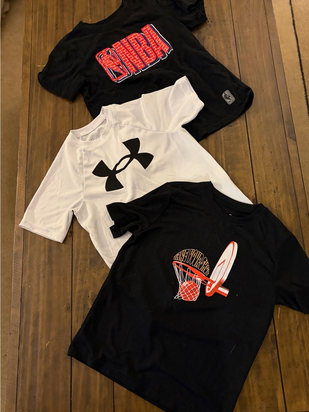 Black & White Boys' Short Sleeve Graphic Tees - set of 3